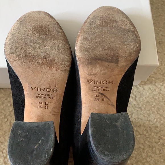 Dryden Block Heel Suede Booties - Picture 5 of 9